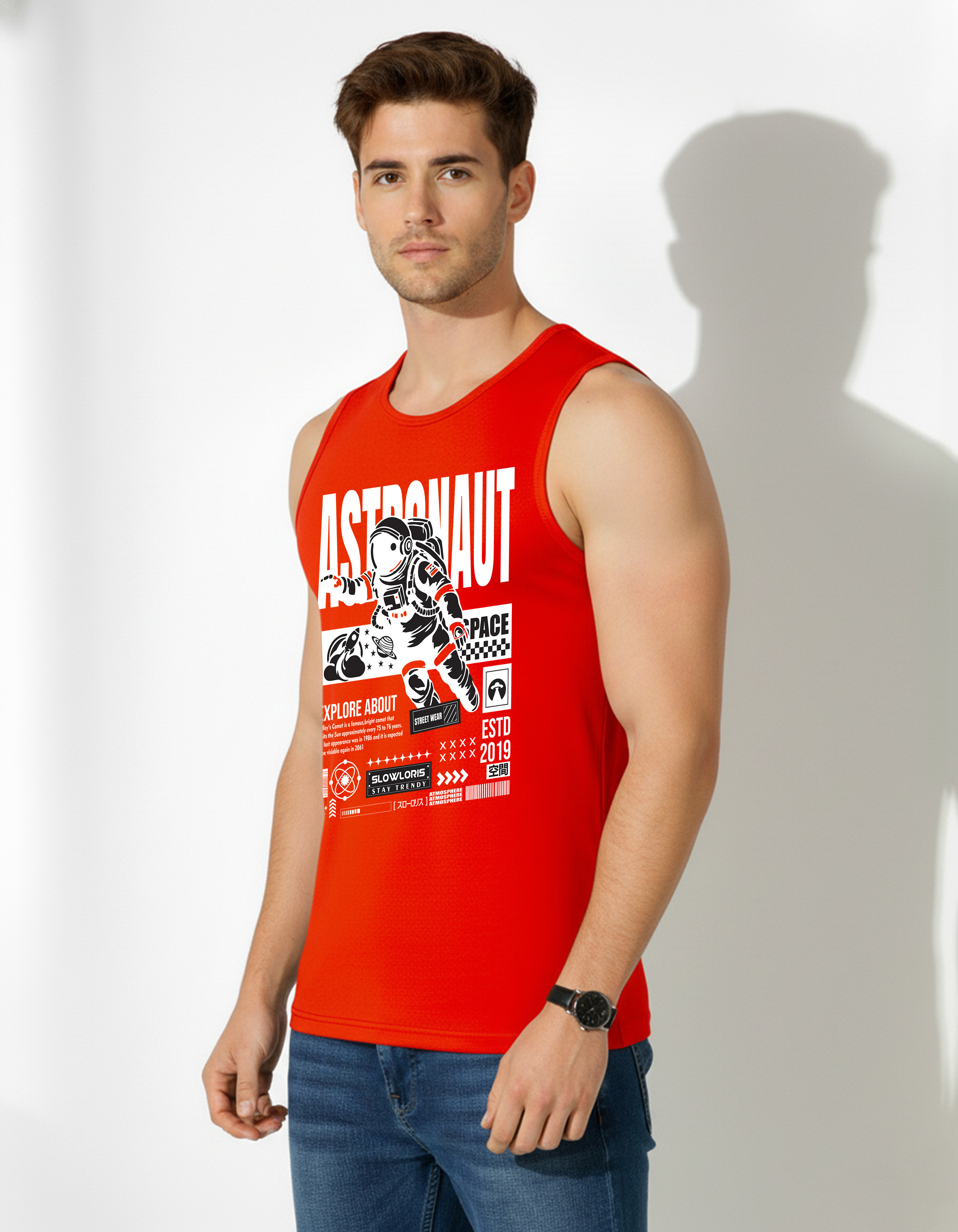 SL-26-FRT-ASTRO-RED-M Neck Shot