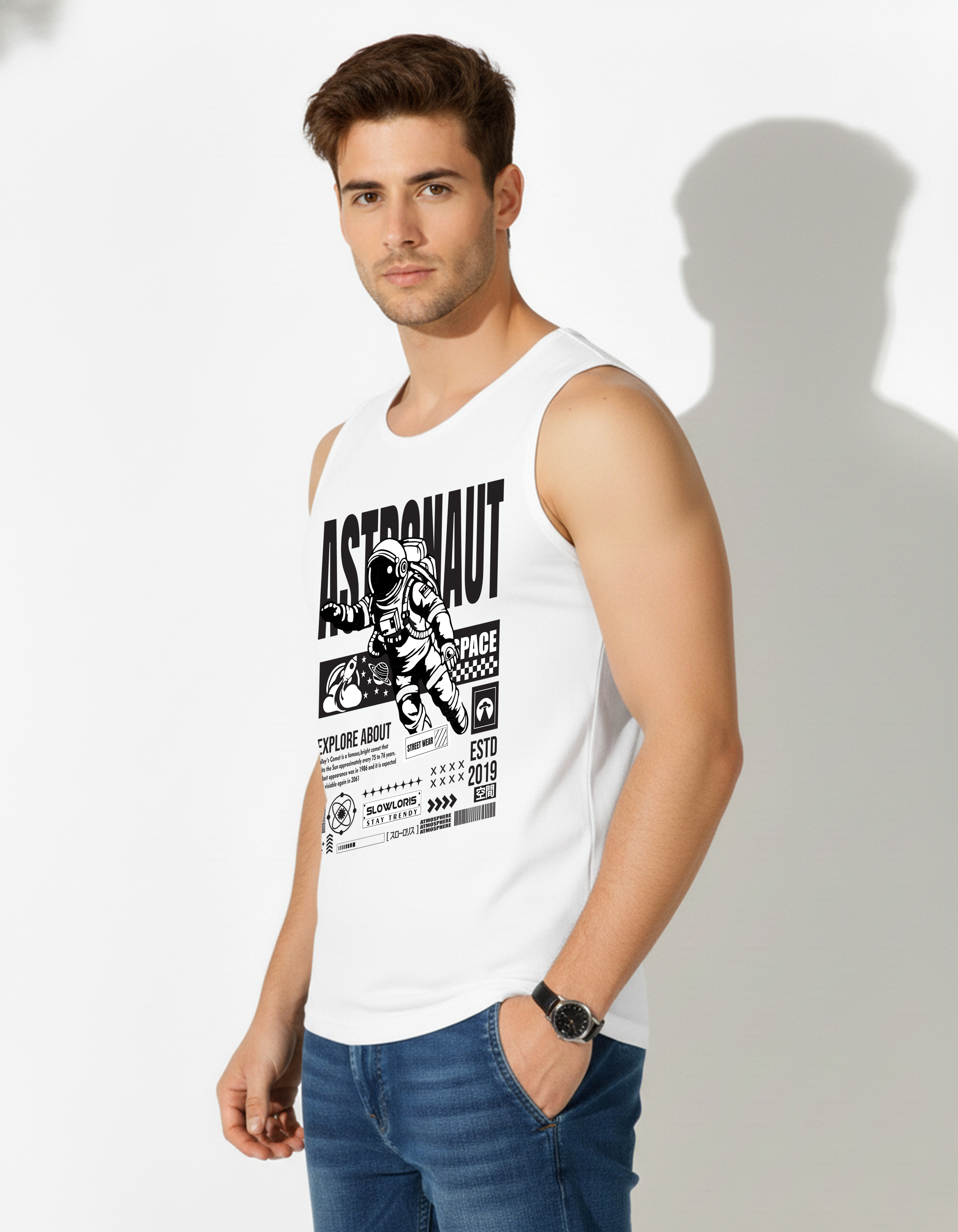 SL-26-FRT-ASTRO-WHT-M Neck Shot