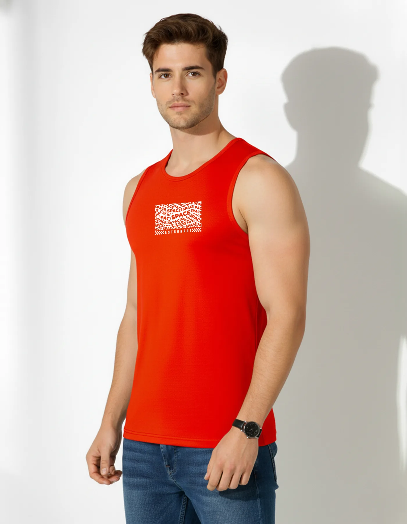 SL-26-BCK/FRT-ASTRO-RED-M Neck Shot