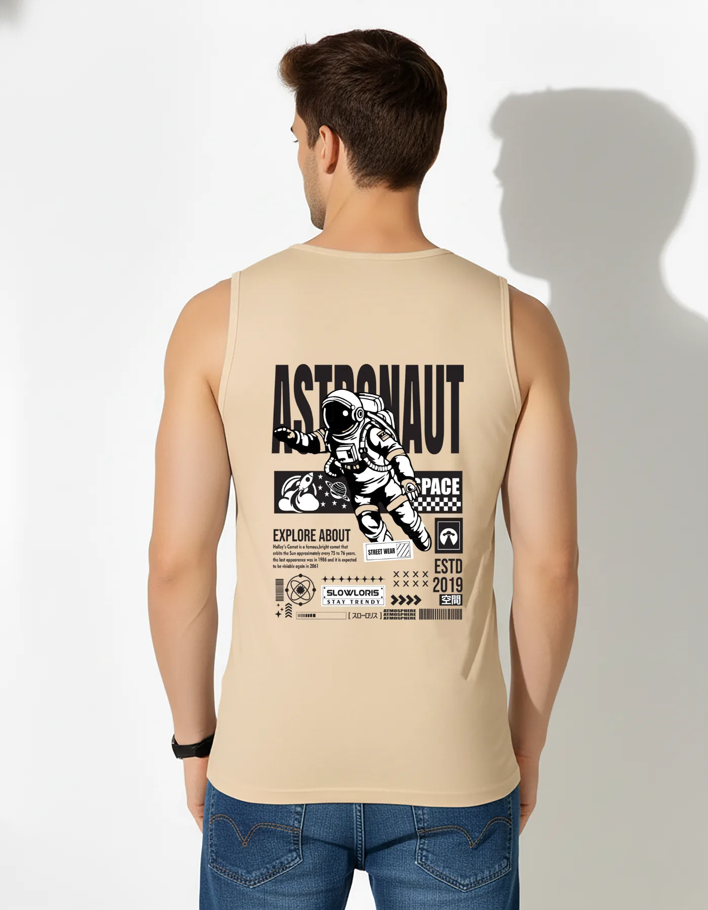 SL-26-BCK/FRT-ASTRO-RUST-M Back View