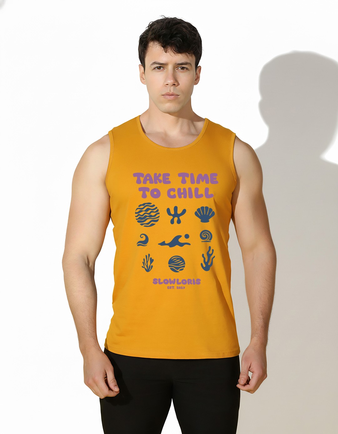 Slowloris Vest Astro Flow Tank Musturd