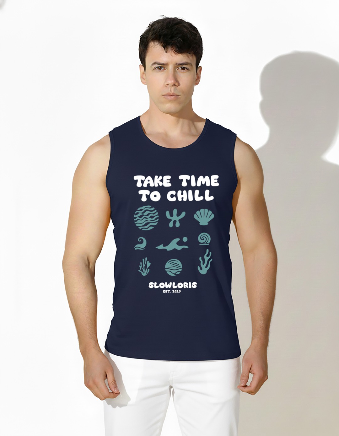 Slowloris Vest Astro Flow Tank Navy