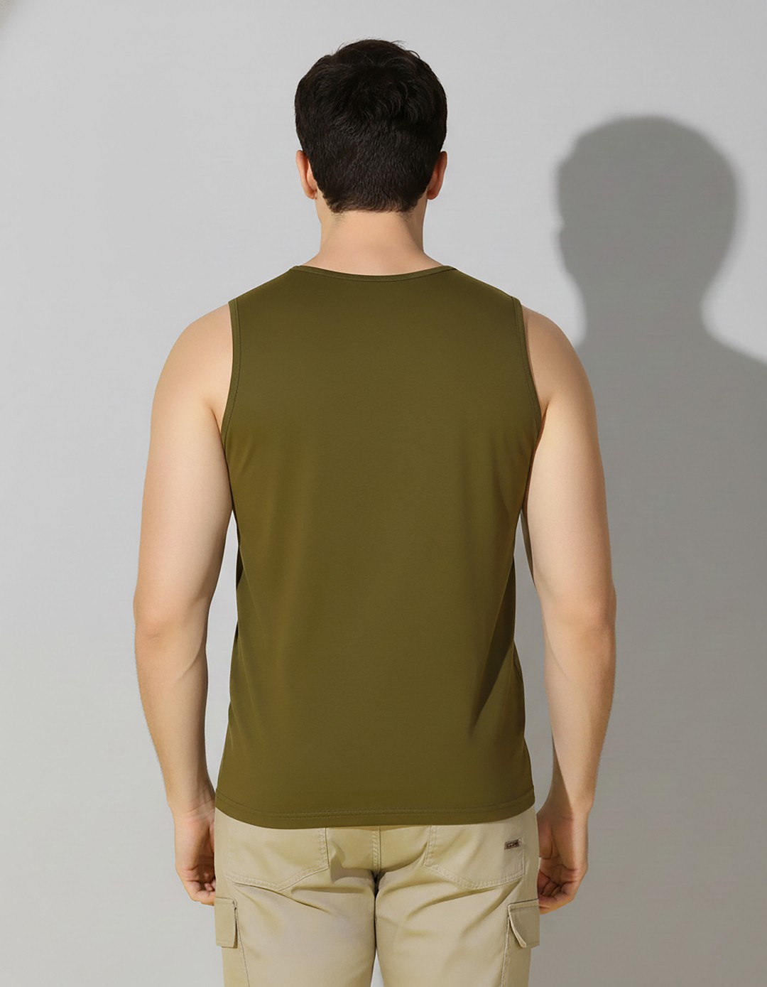 SL-26-FRT-CHILL-OLV-M Back View
