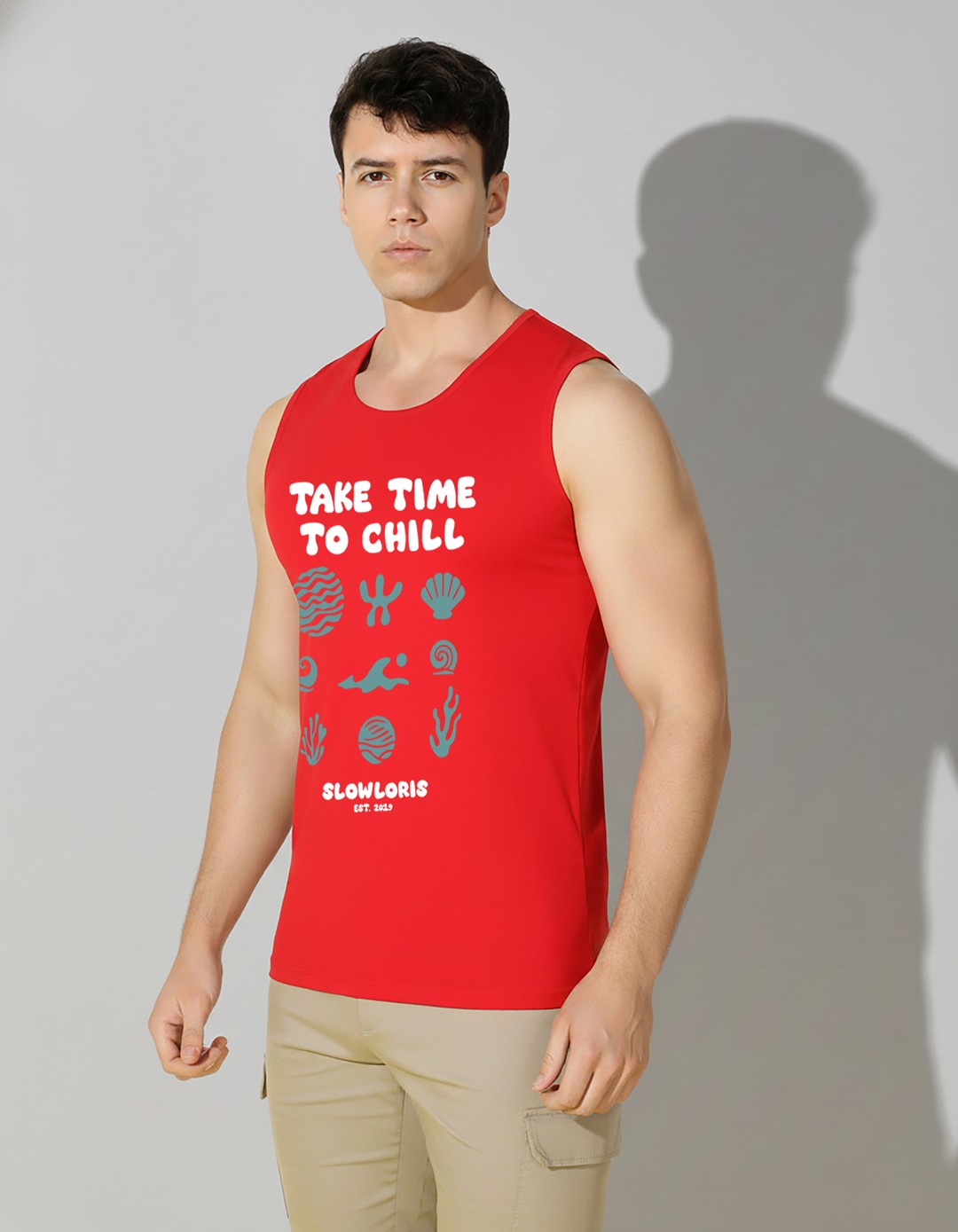 SL-26-FRT-CHILL-RED-M Neck Shot