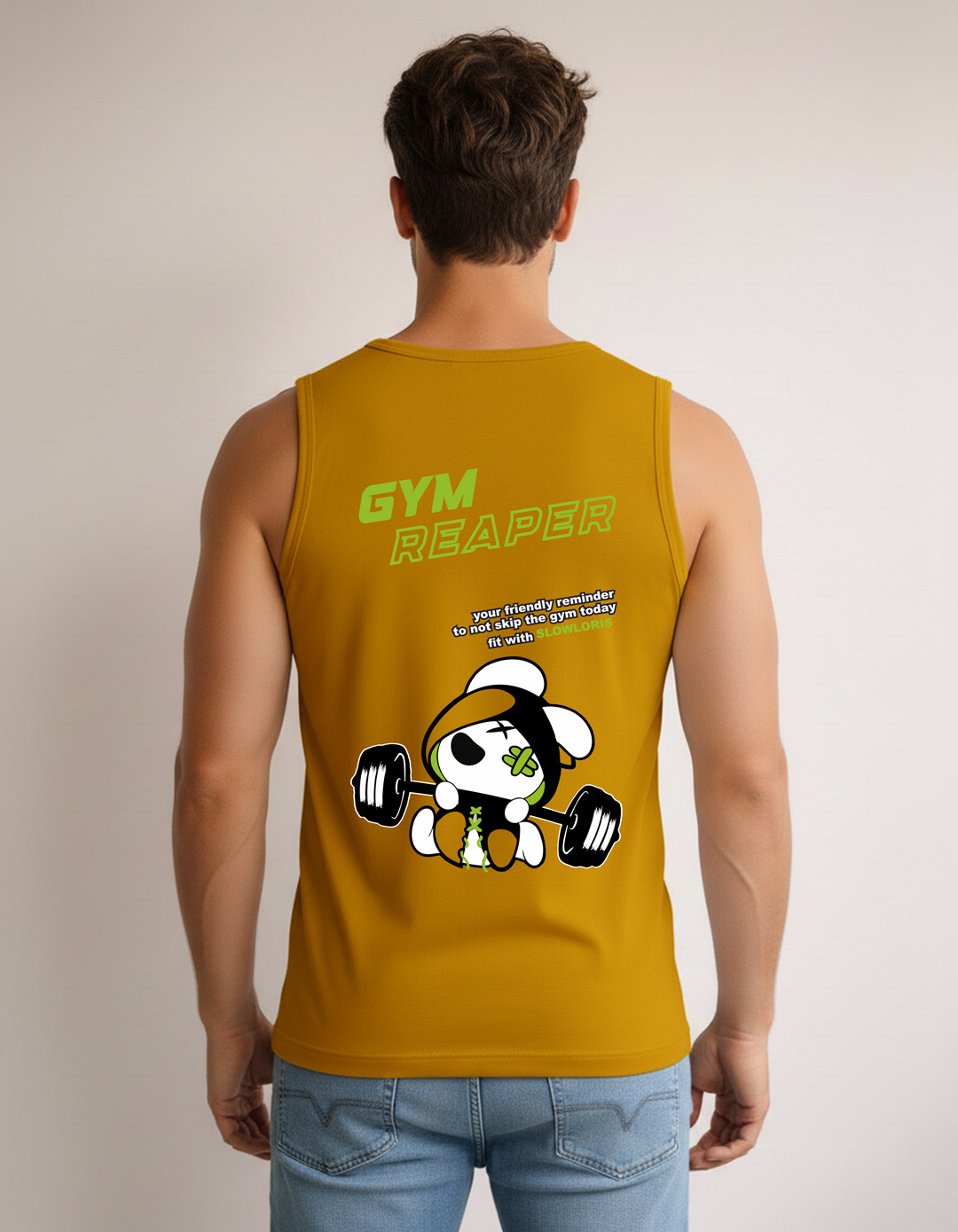 SL-26-BCK/FRT-GYM-MSTD-M Side View