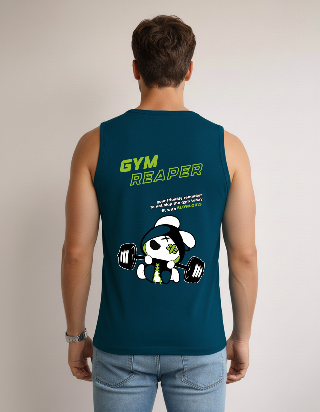 SL-26-BCK/FRT-GYM-PCK-M Side View