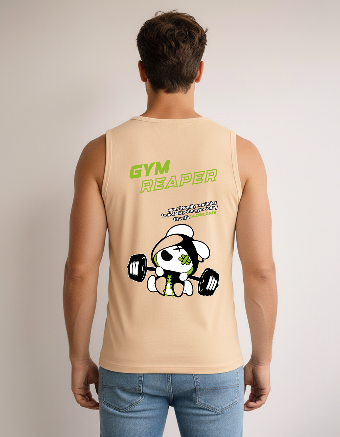 SL-26-BCK/FRT-GYM-RUST-M Neck Shot