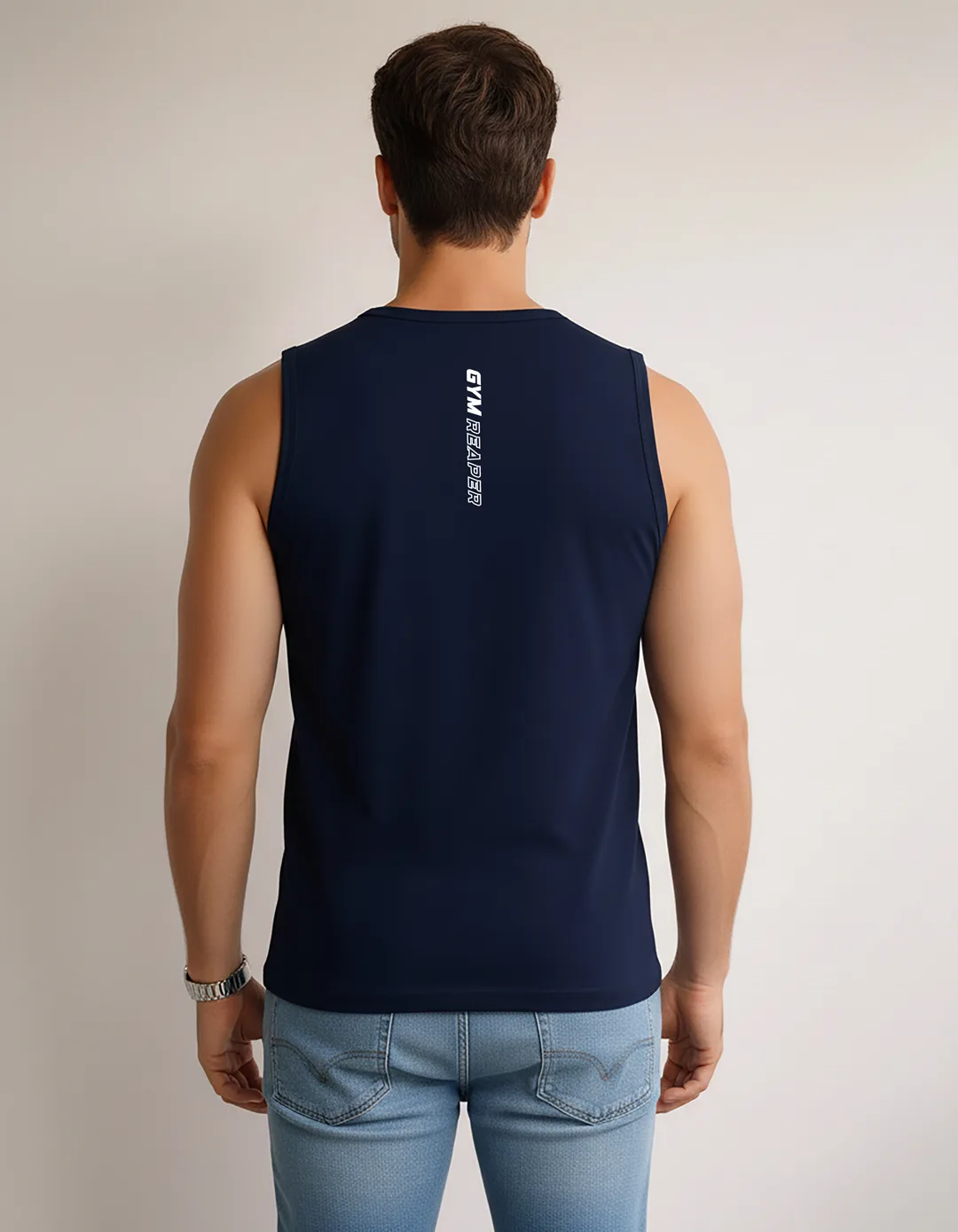 SL-26-FRT-GYM-NVY-M Side View