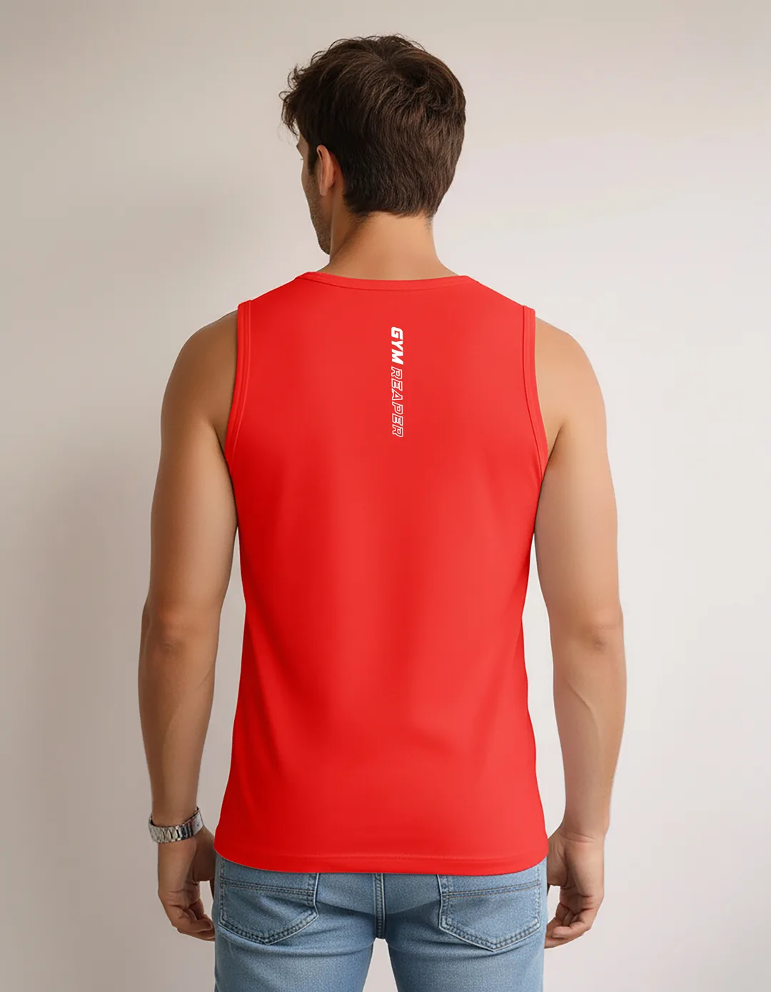 SL-26-FRT-GYM-RED-M Side View