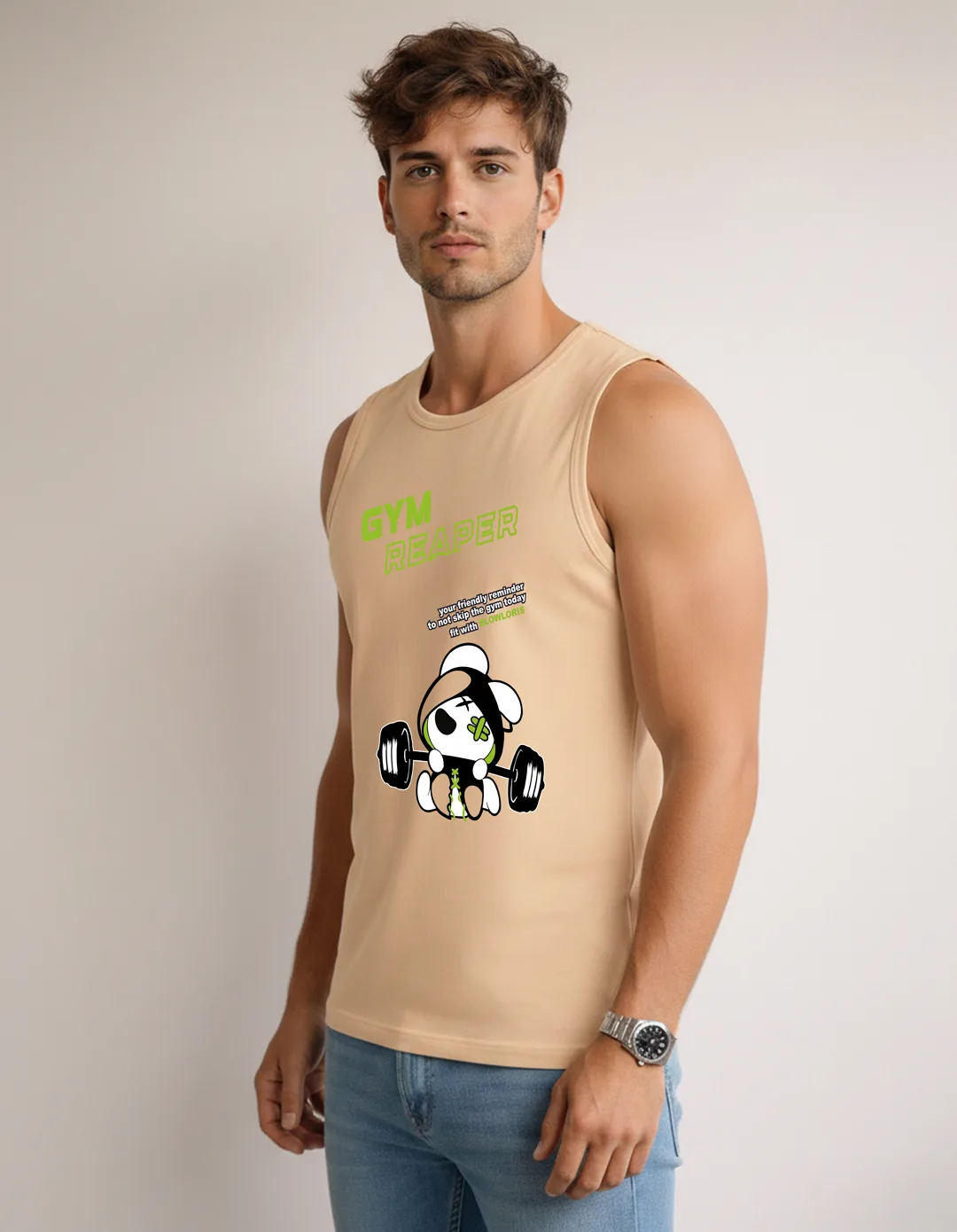 SL-26-FRT-GYM-RUST-M Back View