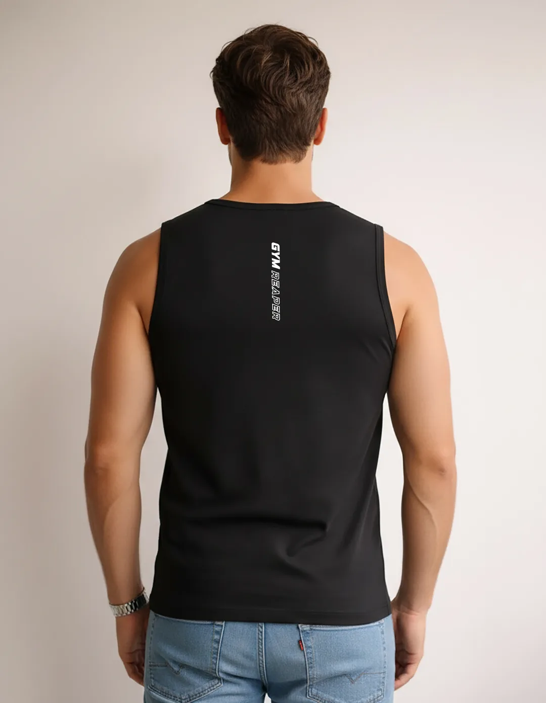 SL-26-FRT-GYM-BLK-M Side View